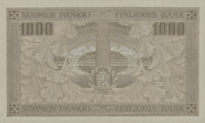 Finland, 1,000 Mark, P41