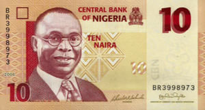Nigeria, 10 Naira, P33a