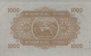 East Africa, 1,000 Shilling, P31Bs