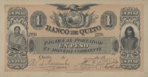 Ecuador, 1 Peso, S236s