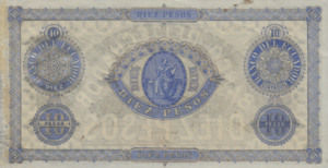 Ecuador, 10 Peso, S141C v3