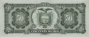 Ecuador, 50 Sucre, P116s