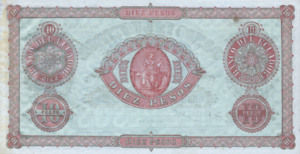 Ecuador, 10 Peso, S141C v1