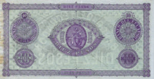 Ecuador, 10 Peso, S141C v2
