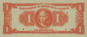 El Salvador, 1 Colon, P87
