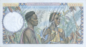 French West Africa, 500 Franc, P43