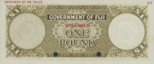 Fiji Islands, 1 Pound, P53ct