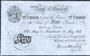 Great Britain, 5 Pound, P312d