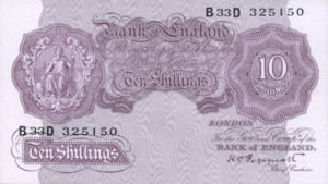Great Britain, 10 Shilling, P366