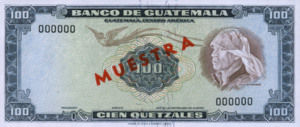 Guatemala, 100 Quetzal, P57s