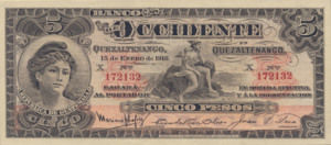 Guatemala, 5 Peso, S177