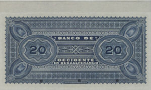 Guatemala, 20 Peso, S179s