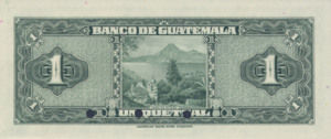 Guatemala, 1 Quetzal, P24s