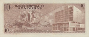Honduras, 10 Lempira, P57