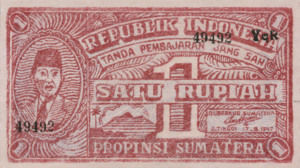 Indonesia, 1 Rupiah, S182a