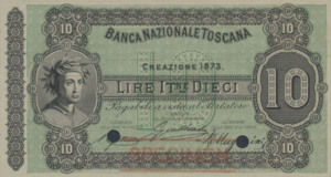 Italian States, 10 Lira, S755ct