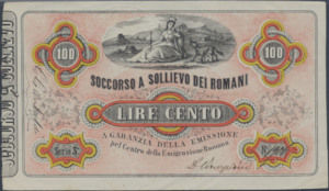 Italian States, 100 Lira, 