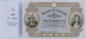 Italian States, 500 Lira, S893s