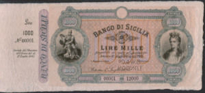 Italian States, 1,000 Lira, S894s