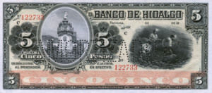 Mexico, 5 Peso, S305r