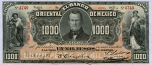 Mexico, 1,000 Peso, S387b
