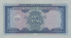 Mozambique, 1,000 Escudo, P105a Sign.2