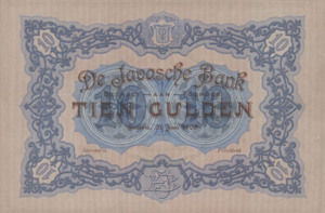 Netherlands Indies, 10 Gulden, P62