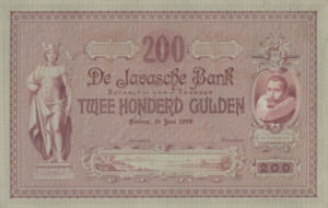 Netherlands Indies, 200 Gulden, P63