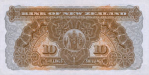 New Zealand, 10 Shilling, S222bs