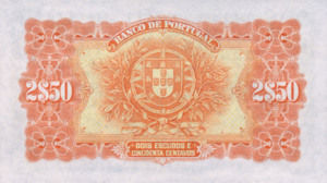 Portugal, 2.50 Escudo, P127 Sign.1