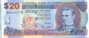 Barbados, 20 Dollar, P69a