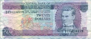 Barbados, 20 Dollar, P44
