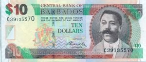 Barbados, 10 Dollar, P68b