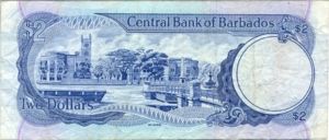 Barbados, 2 Dollar, P42