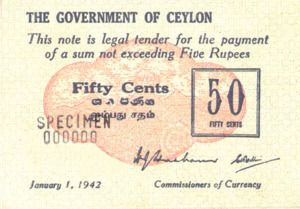 Ceylon, 50 Cent, P41s