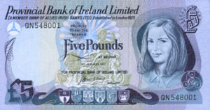 Ireland, Northern, 5 Pound, P248a