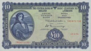 Ireland, Republic, 10 Pound, P66c