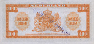 Netherlands, 100 Gulden, P69