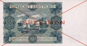 Poland, 500 Zloty, P132s