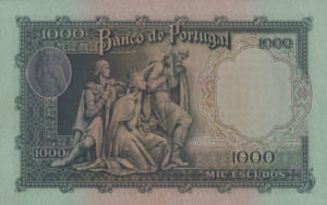Portugal, 1,000 Escudo Ouro, P161