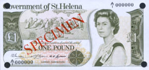 Saint Helena, 1 Pound, P6s, GOSH B2as
