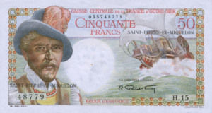 Saint Pierre and Miquelon, 50 Franc, P25