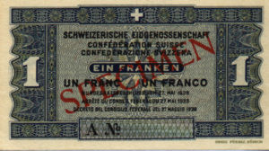 Switzerland, 1 Franc, P40as