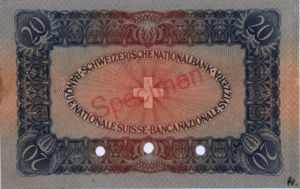 Switzerland, 20 Franc, P38bs