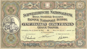 Switzerland, 5 Franc, P11c