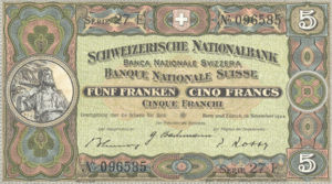 Switzerland, 5 Franc, P11k