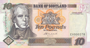 Scotland, 10 Pound, P120e