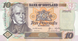 Scotland, 10 Pound, P120c