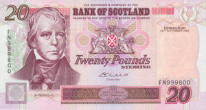 Scotland, 20 Pound, P121e