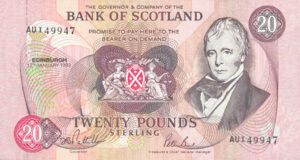 Scotland, 20 Pound, P118